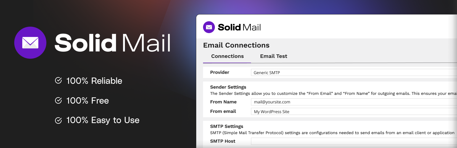 WordPress 免费电子邮件插件Solid Mail