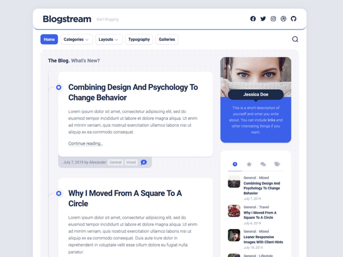 Blogstream