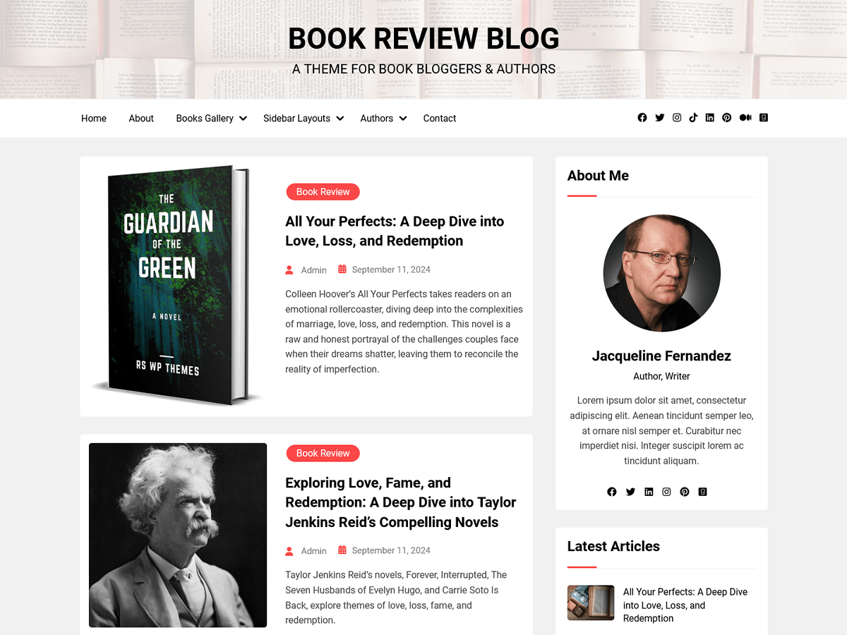 Book Review Blog