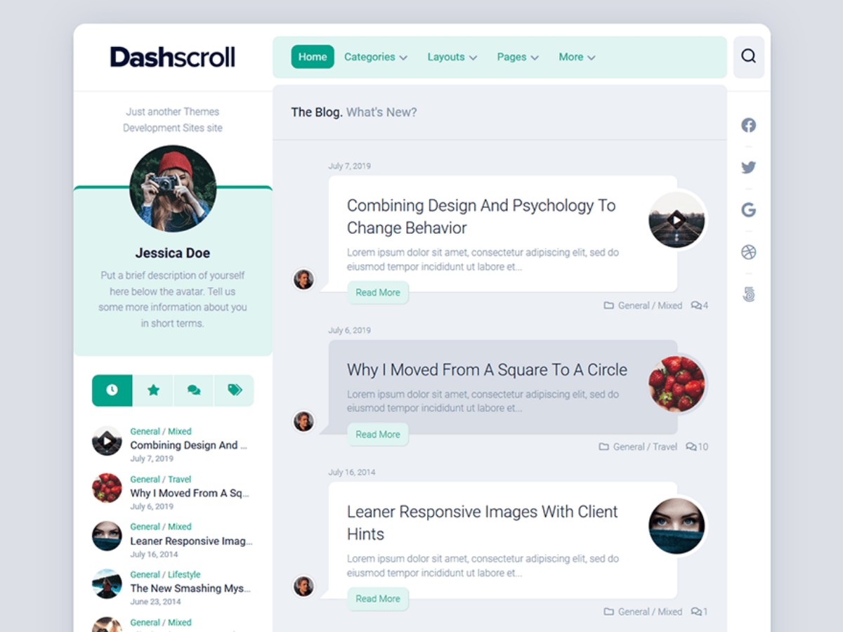 Dashscroll