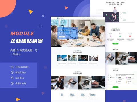 Module主题-企业自助建站推荐主题