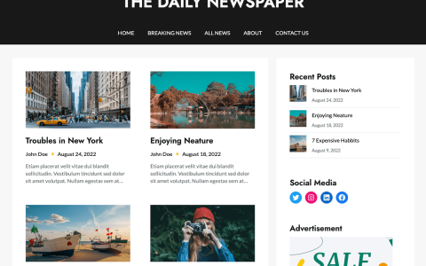 Newspaper Builder