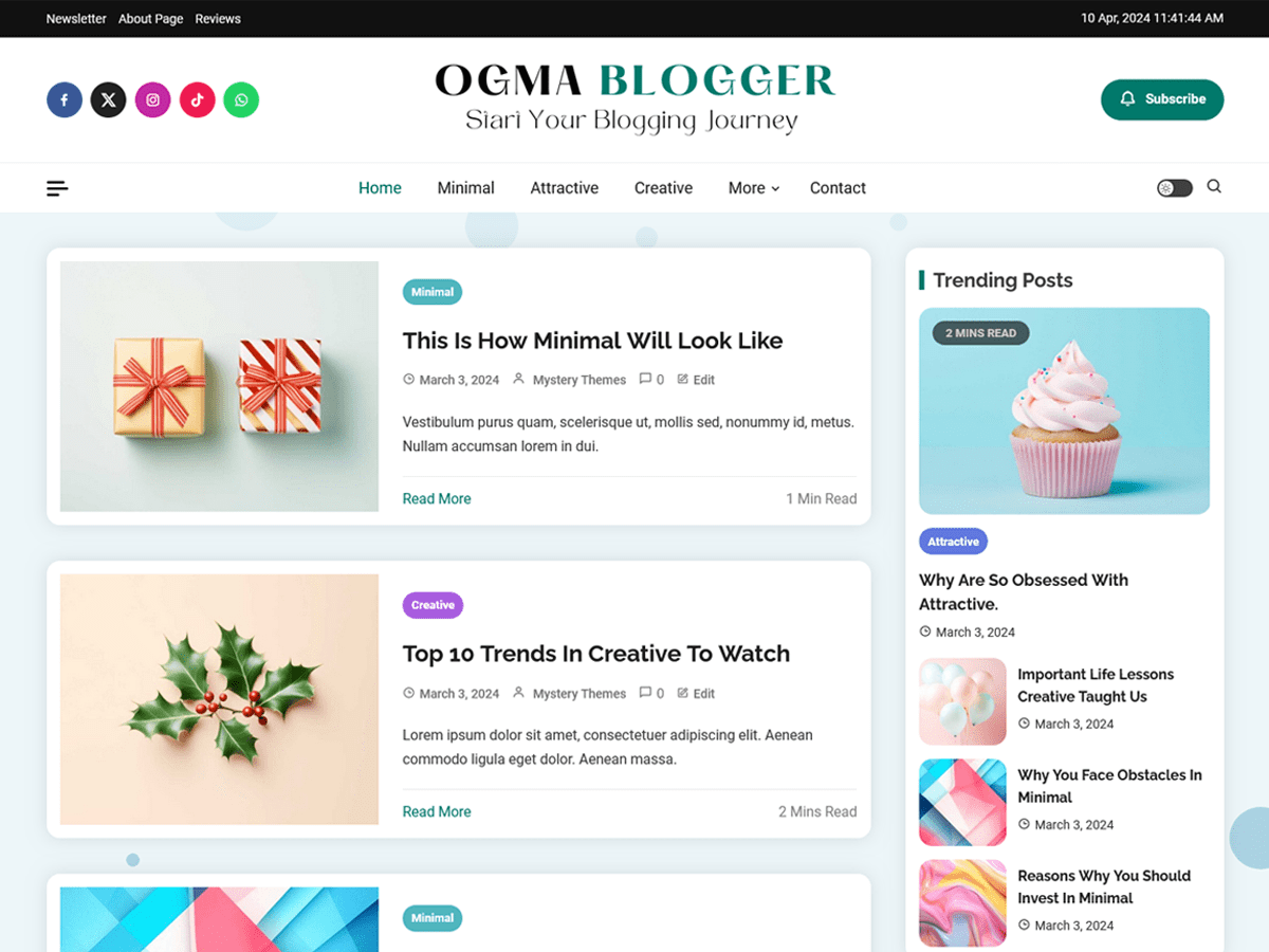 Ogma Blogger